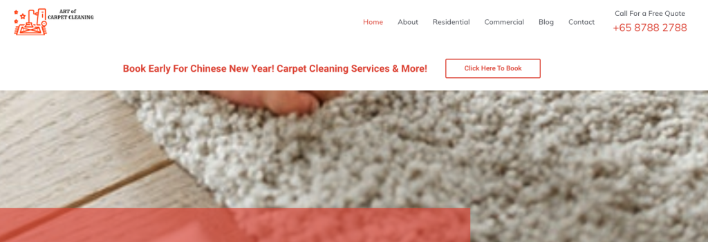Art of Carpet Cleaning Singapore - Best Carpet Cleaner